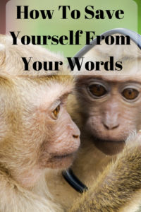 Read more about the article How to Save Yourself From Your Words