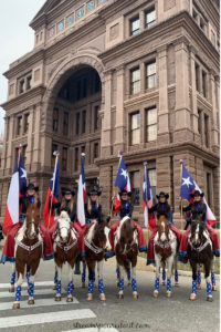 Catalina Cowgirls at Texas State capitol
