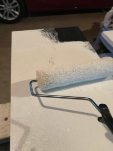 Painting stained boards white