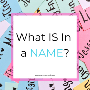 What IS In a Name?