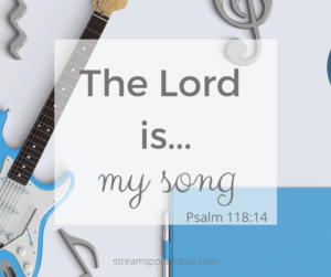 The Lord is my song - when God says rest